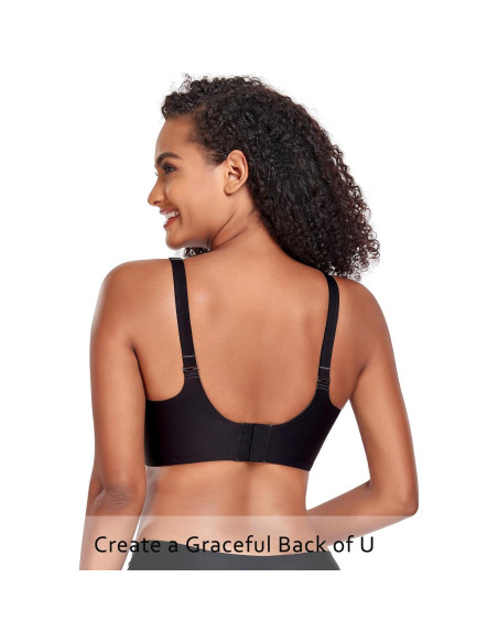 Sostén de Lactancia Vinfact Sin Costuras Negro Grande Sostén de Lactancia Vinfact Sin Costuras Negro Grande