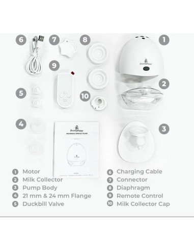 Extractor de Leche Eléctrico Doble Primo Passi Manos Libres