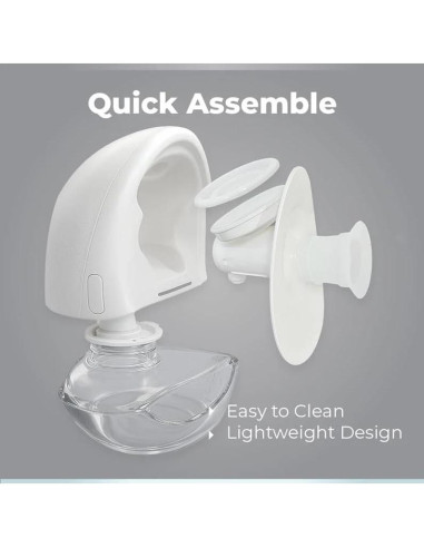 Extractor de Leche Eléctrico Doble Primo Passi Manos Libres