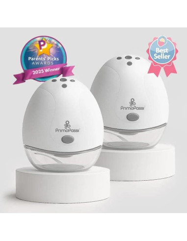 Extractor de Leche Eléctrico Doble Primo Passi Manos Libres