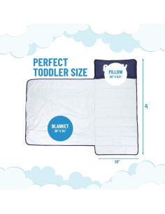 Saco de Dormir Infantil Jay Franco Bluey con Almohada y Manta 2
