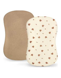 Funda para Lounger de Bebé Pea Pod 2 Paquetes Algodón Muselina