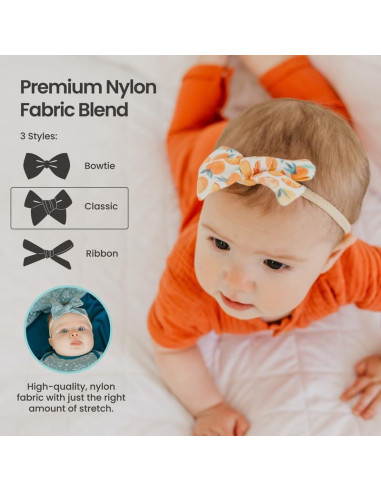 Lazo Clásico para Bebé Copper Pearl Maeve - Comodidad Premium