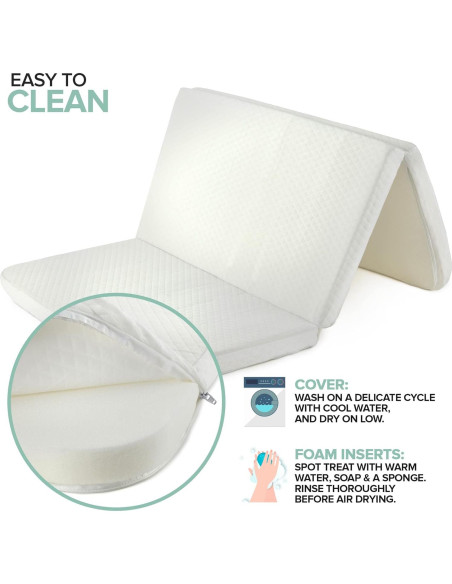 Colchón Plegable para Cuna de Viaje Stock Your Home 96.5x66cm