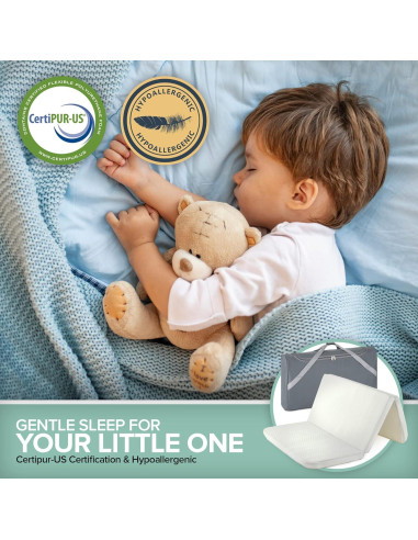 Colchón Plegable para Cuna de Viaje Stock Your Home 96.5x66cm