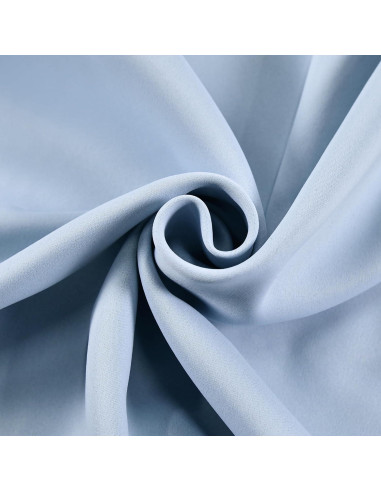 Cortina de Sombra DONREN Azul Cielo 86x160 cm Bloqueo Luz