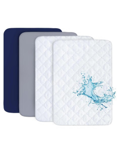 Juego de Sábanas y Protector Impermeable Biloban Pack n Play