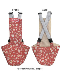 Pañales para Patos Pequeños Uni Infinity - Floral Rosa 2