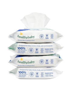 Toallitas Húmedas EWG Healthy Baby 256 Unidades Sin Fragancia