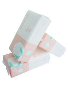 Toallitas Húmedas Careboree 100% Algodón Puro Sin Fragancia - 300 Conteo 2