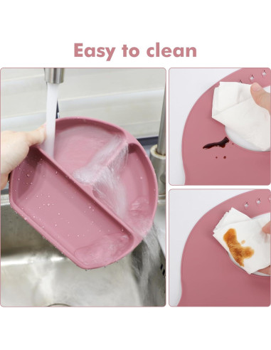 Juego de Alimentación de Silicona 15 Piezas mraisebossup Rosa