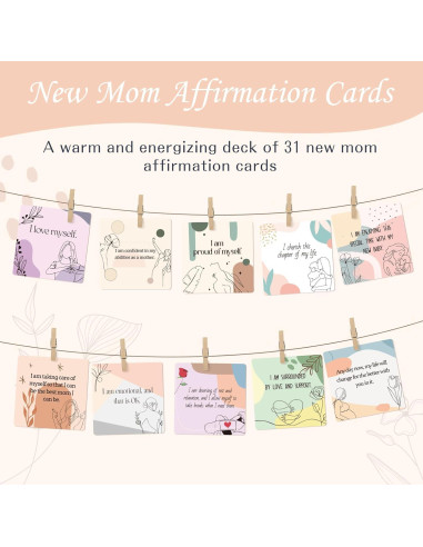 Canasta de Regalos para Nuevas Mamás Kjtao - 9 Piezas