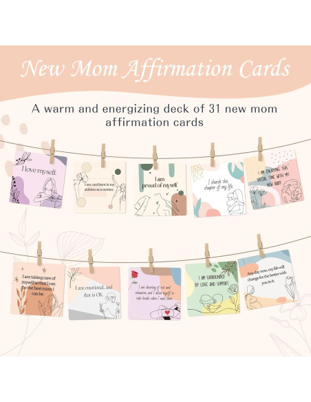 Canasta de Regalos para Nuevas Mamás Kjtao - 9 Piezas