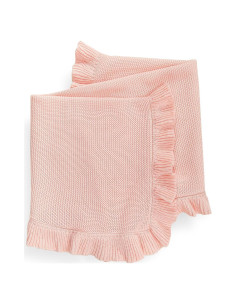 Manta de Bebé YCHWFF Rosa 76x102 cm Algodón Suave