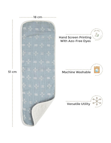 Pañales de Muselina Crane Baby - Animales del Bosque, 50x20 cm