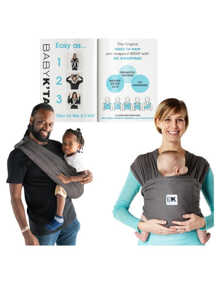 Portabebés Breeze Baby K'tan Algodón 100% Transpirable XL