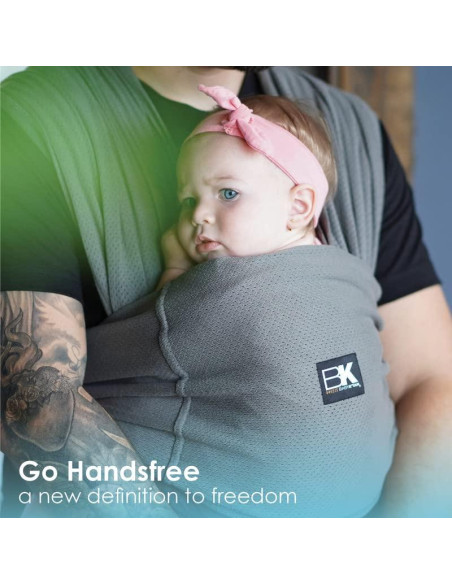 Portabebés Breeze Baby K'tan Algodón 100% Transpirable XL
