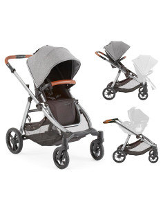 Carrito Convertible Contours Legacy Gris Grafito 1-2 Asientos