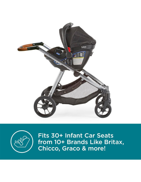 Carrito Convertible Contours Legacy Gris Grafito 1-2 Asientos