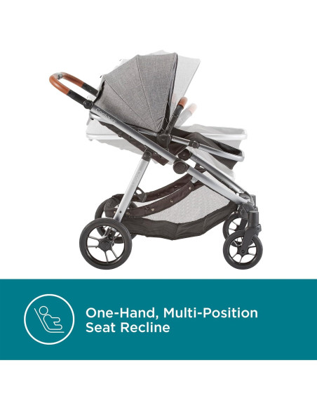 Carrito Convertible Contours Legacy Gris Grafito 1-2 Asientos