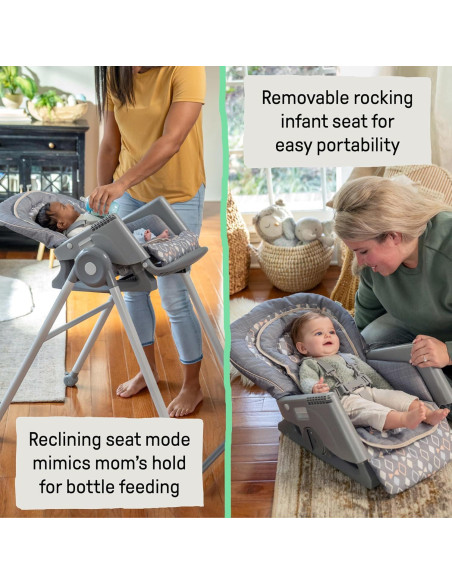 Silla Alta 7 en 1 Ingenuity Proper Positioner Unisex 0-36 Meses