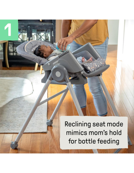 Silla Alta 7 en 1 Ingenuity Proper Positioner Unisex 0-36 Meses