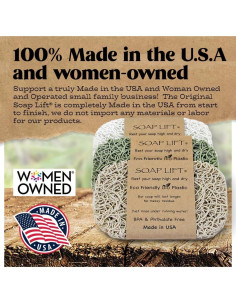 Juego de 3 Soportes para Jabón Soap Lift - Salvia, Blanco, Hueso 2