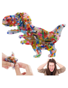 Almohadilla Antiestrés Dinosaurio Hopihy 5x5cm para TDAH