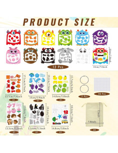 Juego de Emparejamiento de Colores Cinrobiye para Niños 2