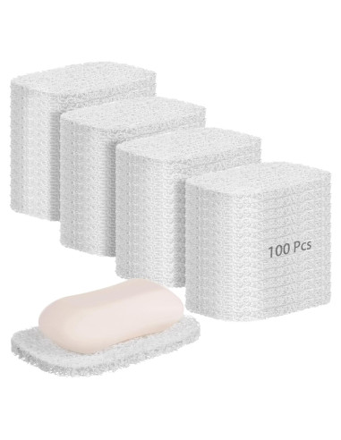 100 Almohadillas Antideslizantes de Jabón Tideme - PVC