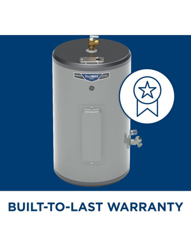 Calentador de Agua Eléctrico GE 37.85L con Termostato Ajustable