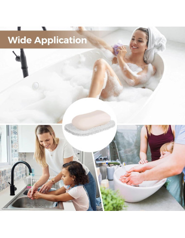 100 Almohadillas Antideslizantes de Jabón Tideme - PVC