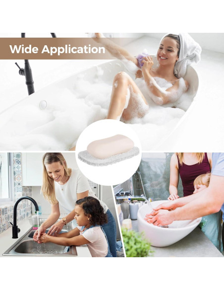 100 Almohadillas Antideslizantes de Jabón Tideme - PVC