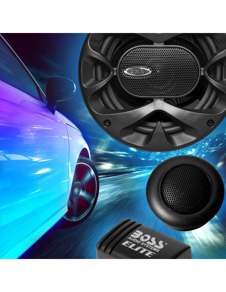Altavoces de coche BOSS BCK65 - 2 vías 350W, 16.51 cm