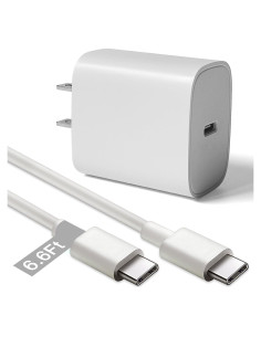 Cargador Rápido EGK JBL 20W USB-C 2m para Charge/Flip/Pulse