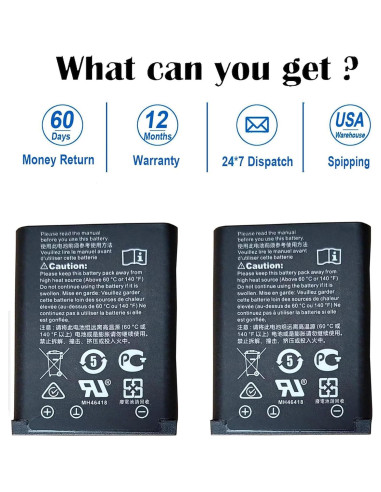 Batería NP-45 para Steelseries Arctis Nova Pro Wireless - 2 Unidades