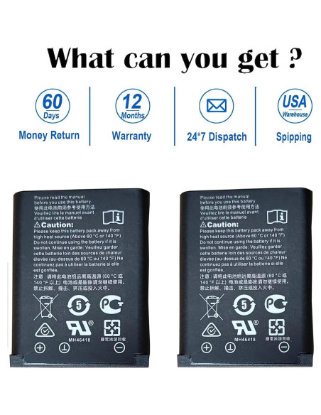 Batería NP-45 para Steelseries Arctis Nova Pro Wireless - 2 Unidades