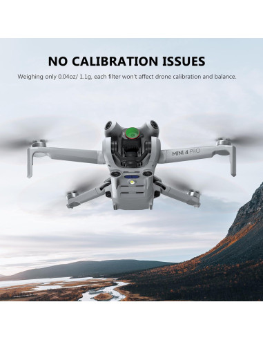 Juego de Filtros ND STARTRC para DJI Mini 4 Pro - 6 Piezas