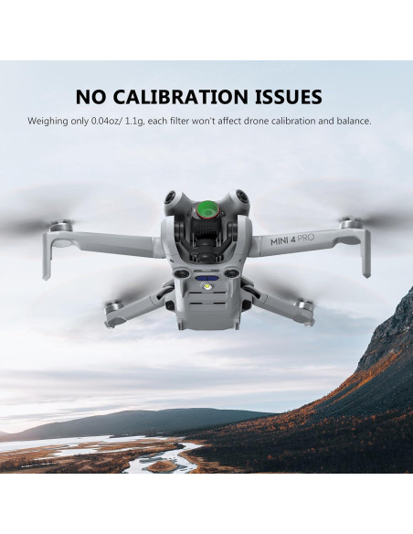 Juego de Filtros ND STARTRC para DJI Mini 4 Pro - 6 Piezas