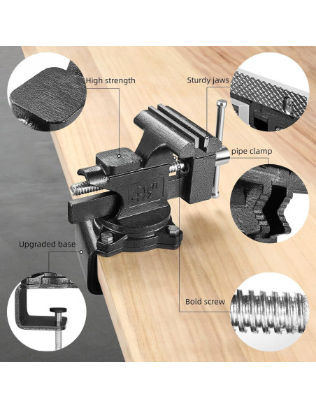 Prensa de Banco ZHRMJZG 4.5" Alta Resistencia 270