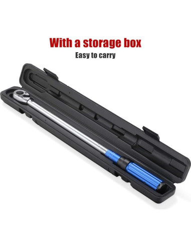 Juego de Llave de Torque BULLTOOLS 1/2" 25-250ft.lb/33.75-337.5Nm