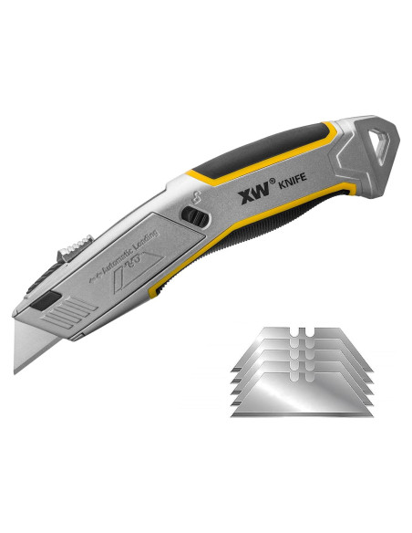 Cuchillo de Utilidad Automático XW 12.7cm 5 Cuchillas SK5