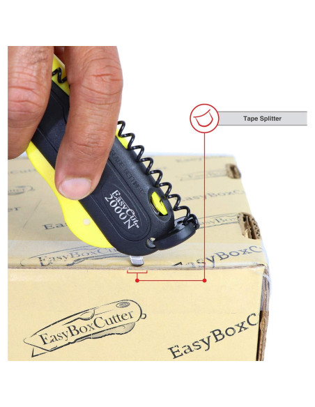 Cortador de Caja Easy Cut 2000 Amarillo - 3 Profundidades Cortador de Caja Easy Cut 2000 Amarillo - 3 Profundidades