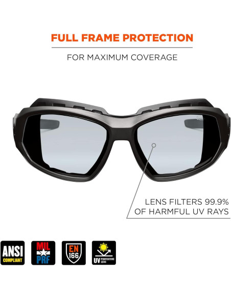 Gafas de Protección Ergodyne Skullerz LOKI Anti Rayas y Niebla