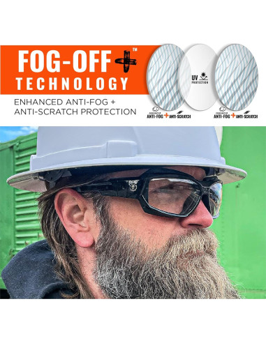 Gafas de Protección Ergodyne Skullerz LOKI Anti Rayas y Niebla