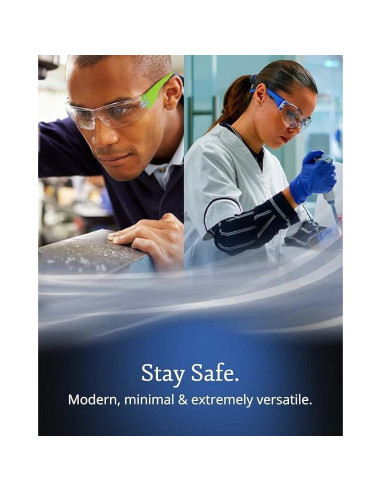 Gafas de Seguridad Aqulius 24 Unidades ANSI Z87.1 Resistentes