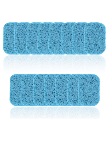 15 Piezas Almohadilla Elevadora de Jabón YANZHAN Azul