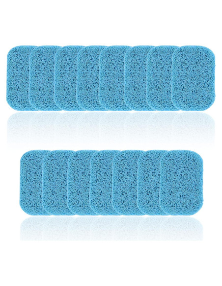 15 Piezas Almohadilla Elevadora de Jabón YANZHAN Azul