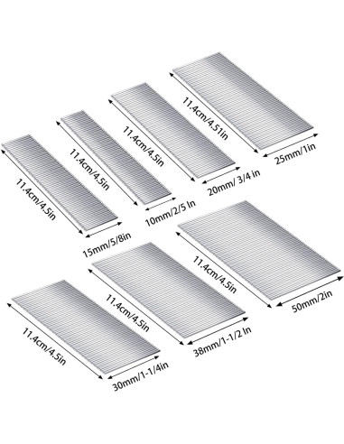 1400 Clavos Brad Electro-Galvanizados Ripeng 2.54-5.08 cm