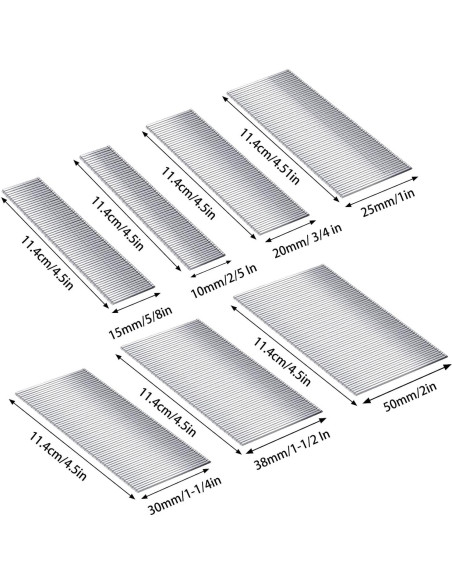 1400 Clavos Brad Electro-Galvanizados Ripeng 2.54-5.08 cm